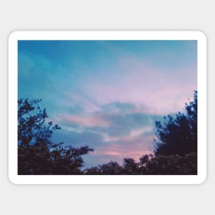 Cotton Candy Sky Sticker